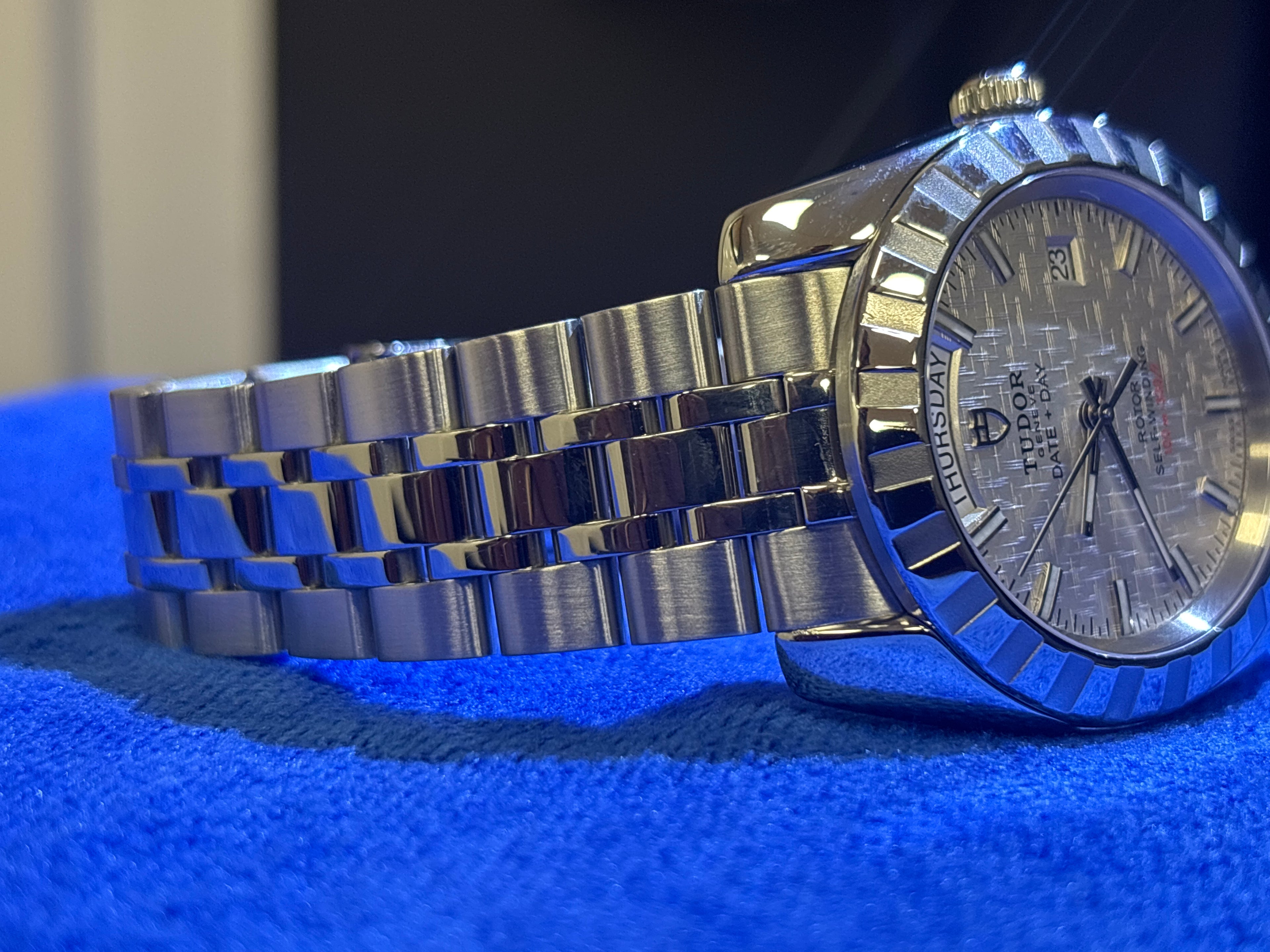 Tudor Classic Date/Day 41 Automatic ref-M23010-0012/7990 offers accepted…