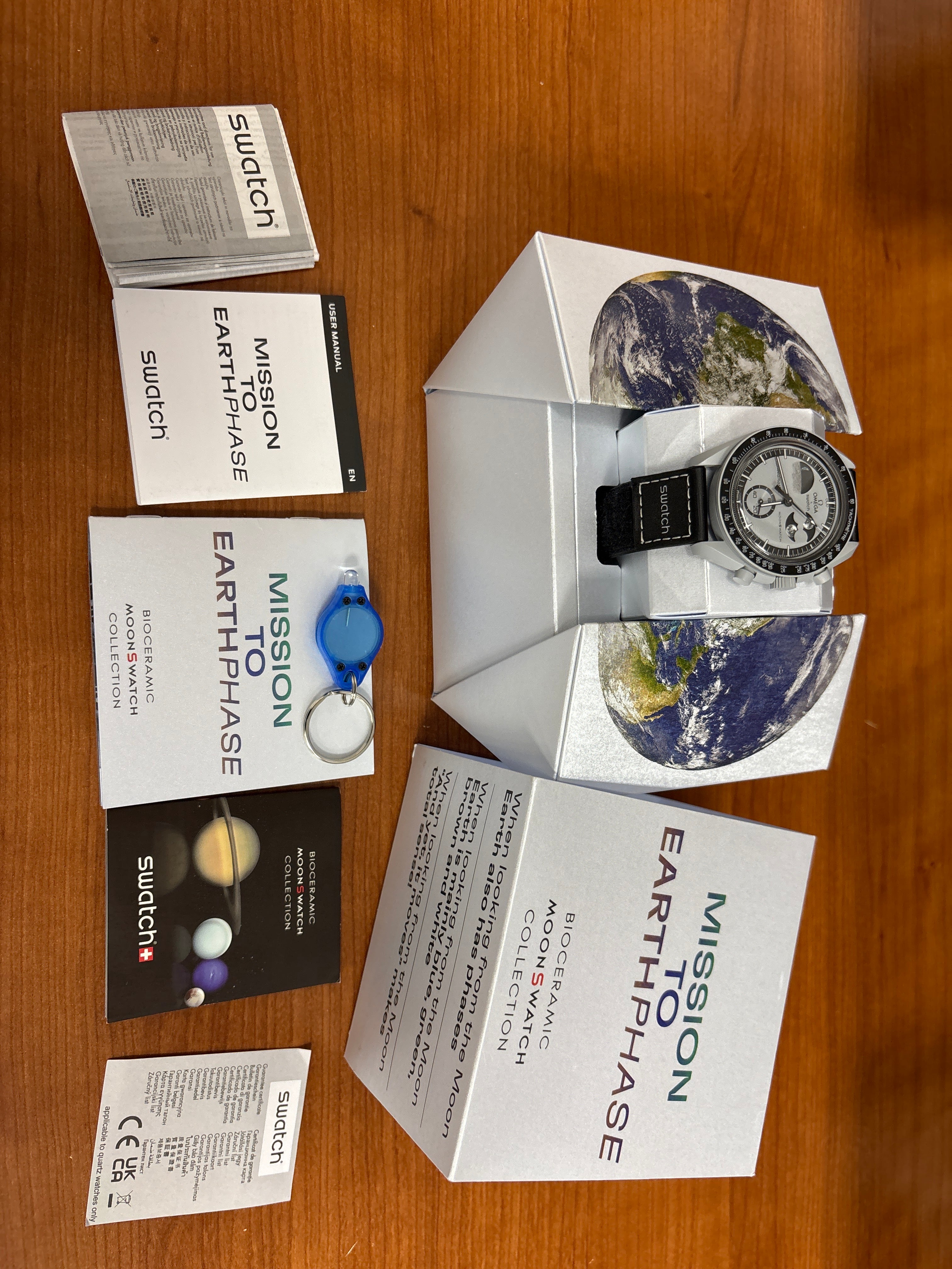 OMEGA MoonSwatch “mission to mars” FULL SET