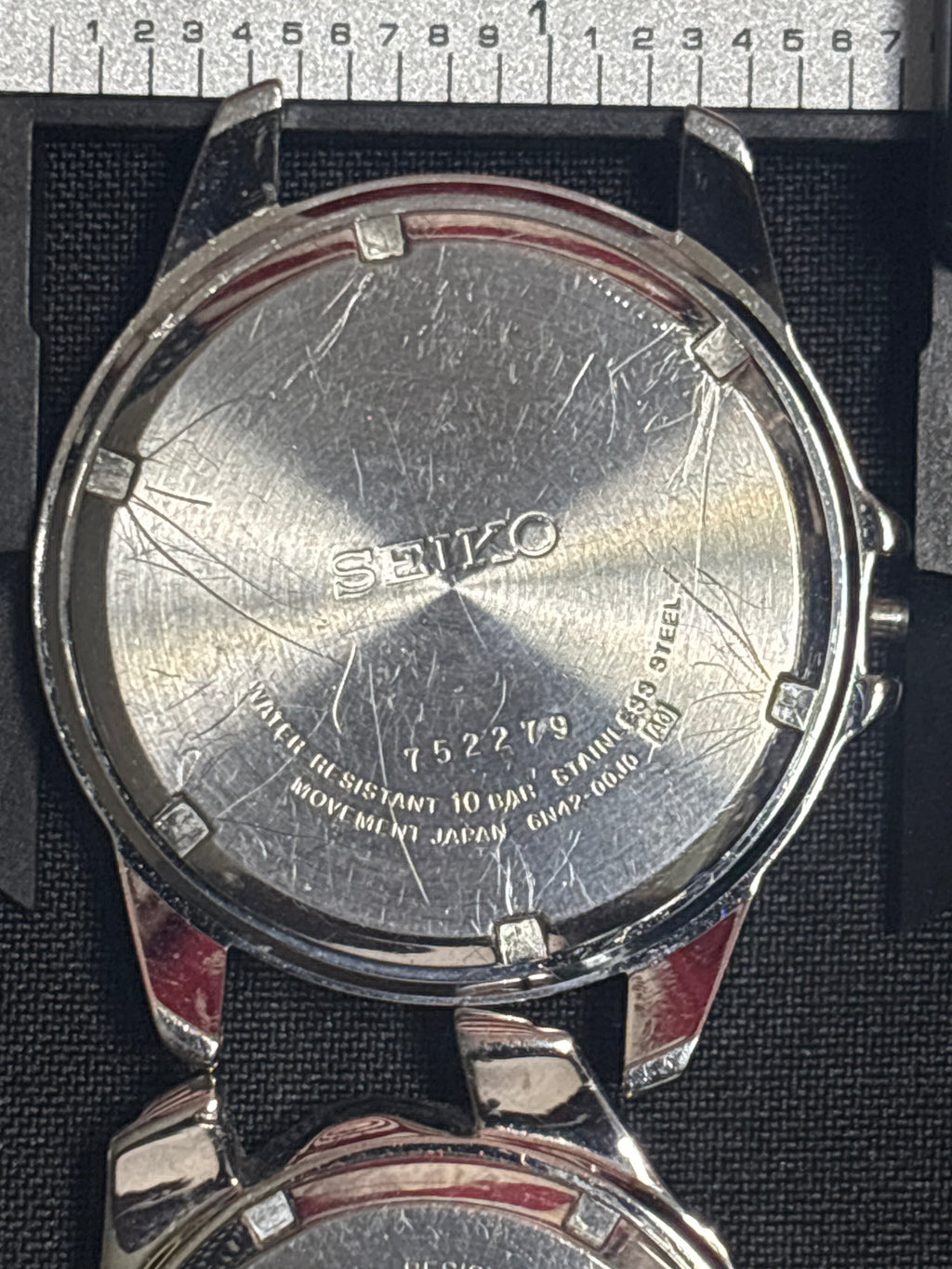 Watch Case Lot- Seiko/Citizen/Pulsar cases complete