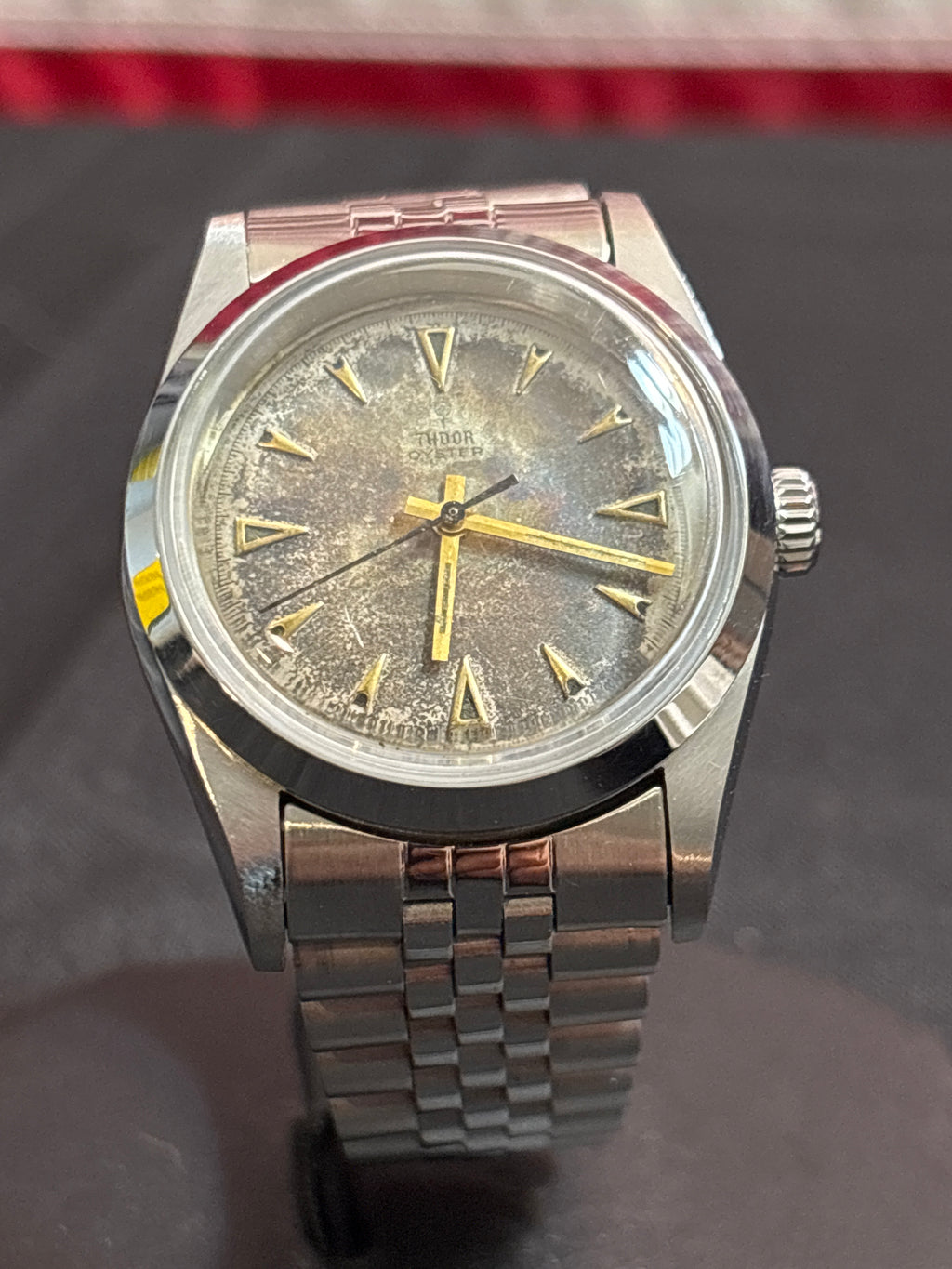 Tudor original tropical dial 34mm stainless steel aftermarket bracelet