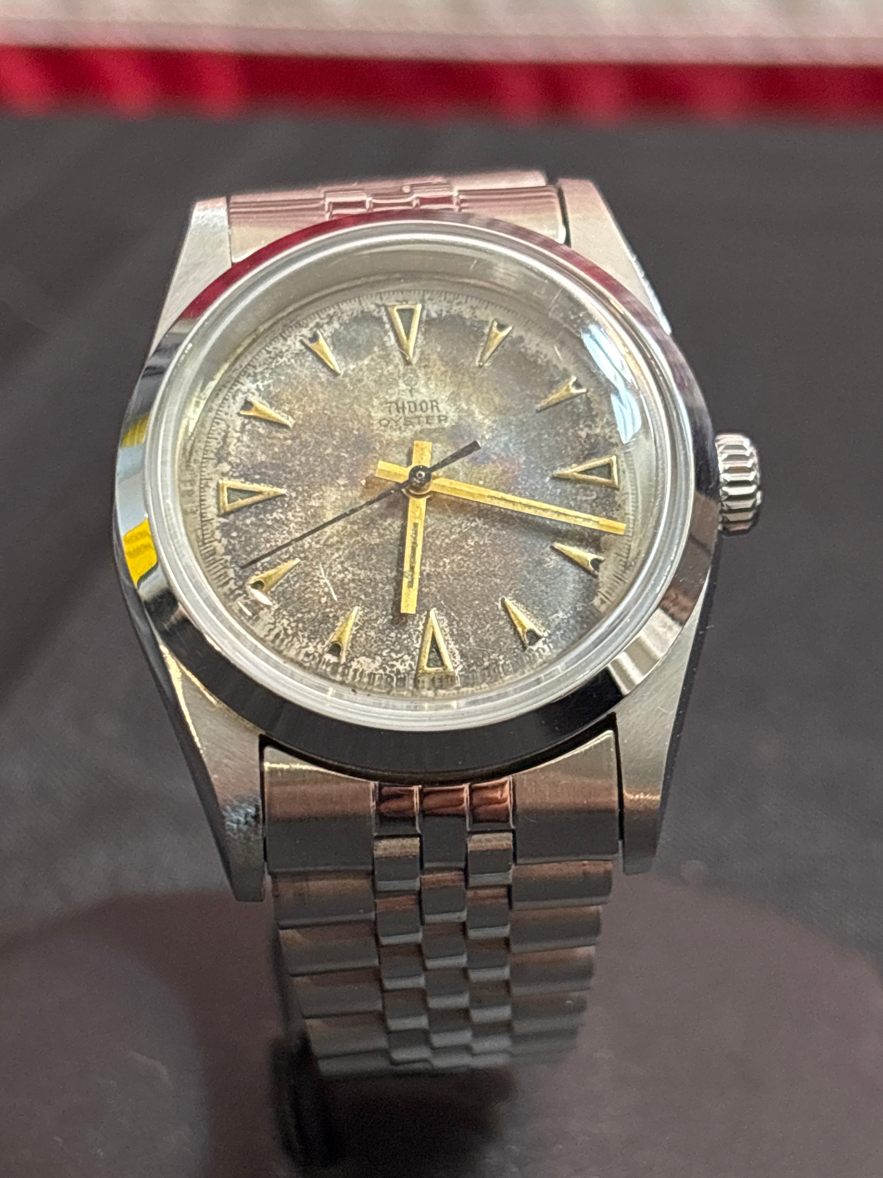 Tudor original tropical dial 34mm stainless steel aftermarket bracelet
