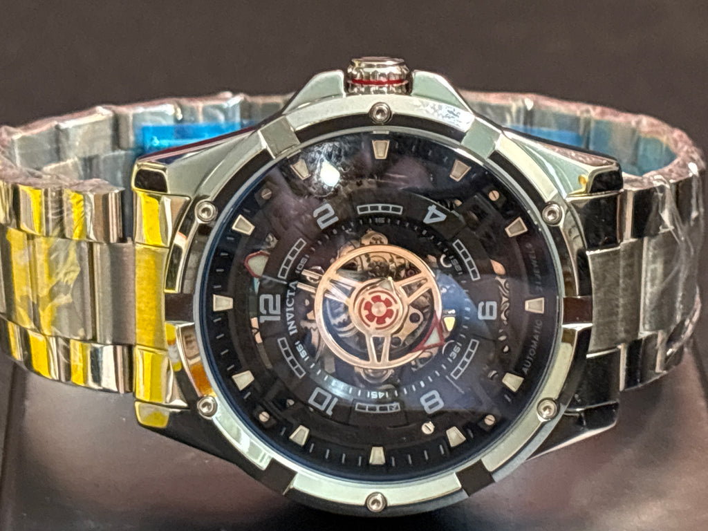 New Invicta Racing “Interpoint” 70082 Automatic 43.5mm Mens stainless steel watch