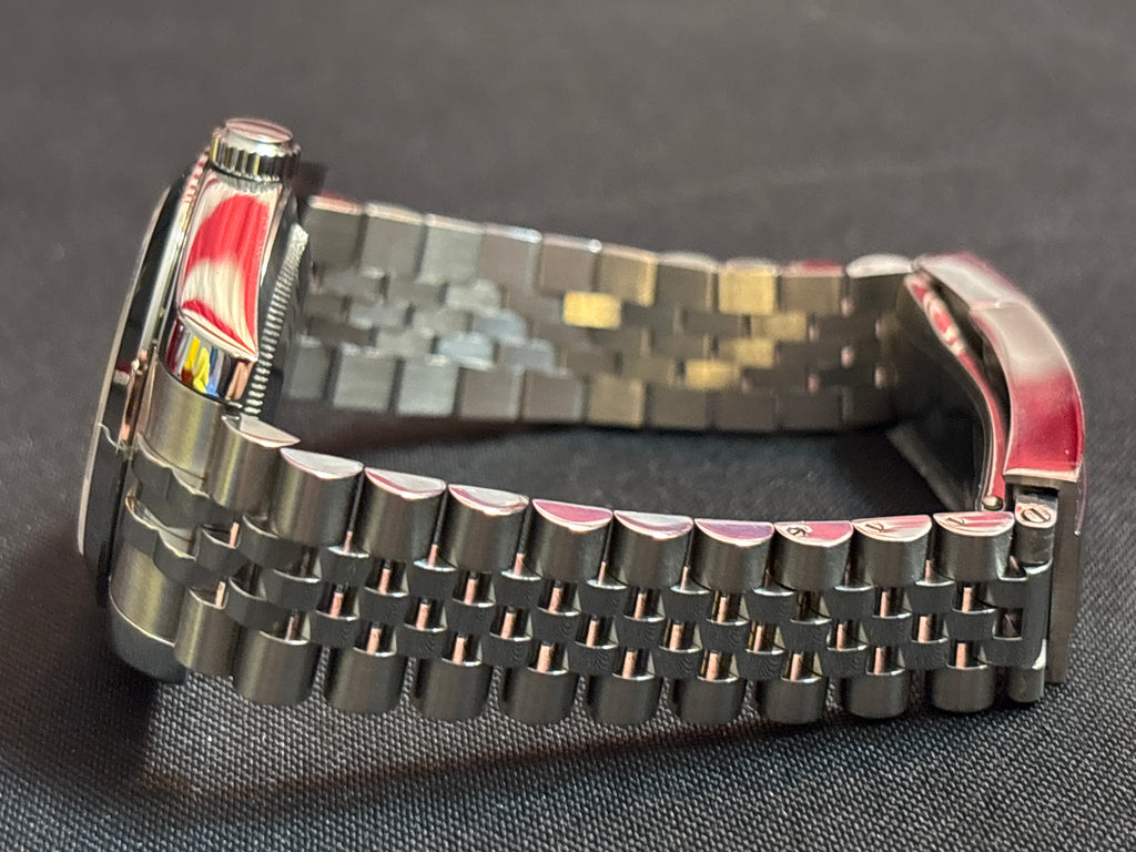 Custom mod datejust automatic mens watch