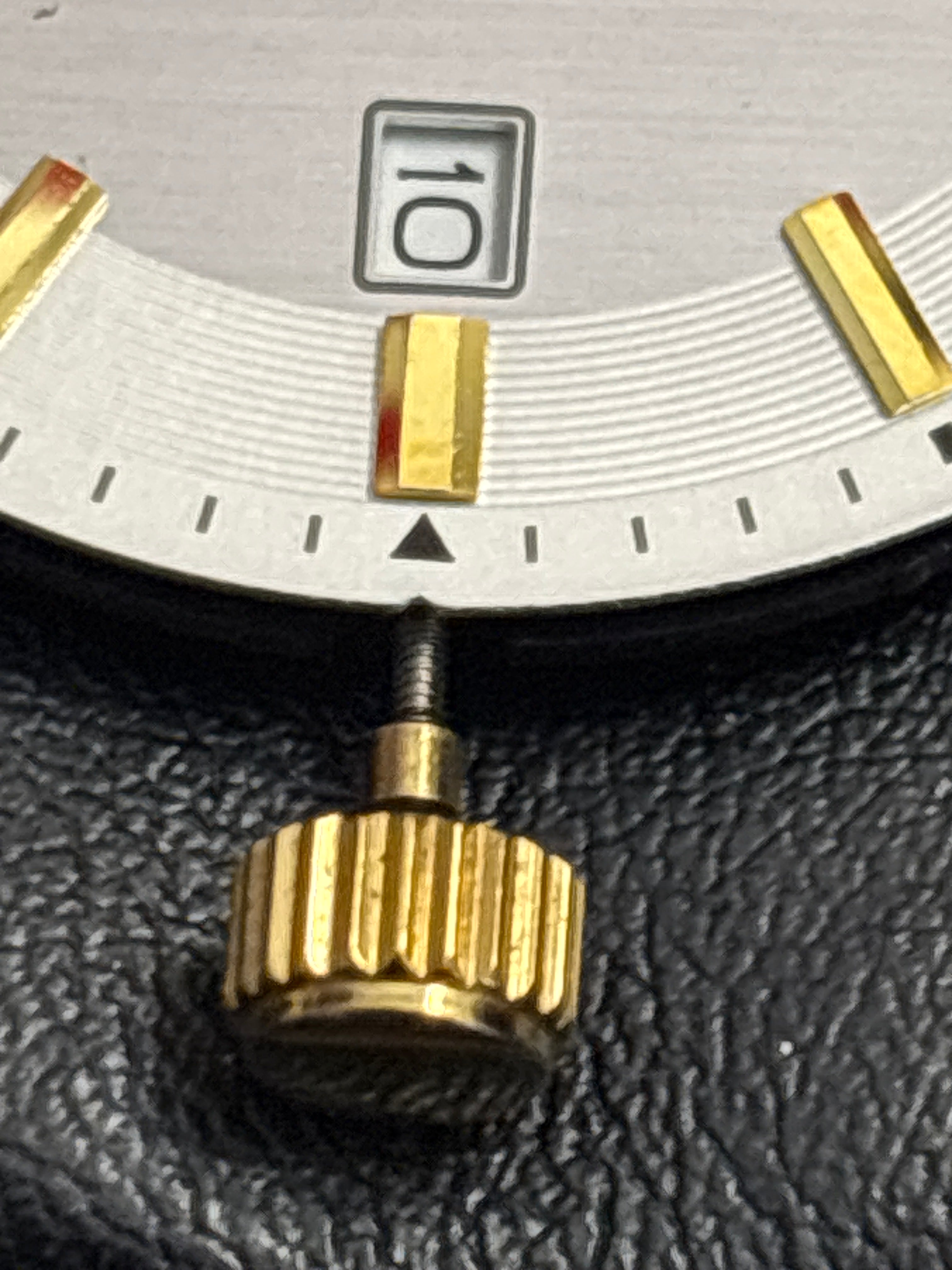 Original Seiko Quartz dial/movement wt crown stem