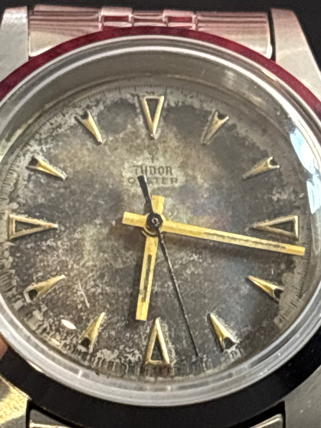 Tudor original tropical dial 34mm stainless steel aftermarket bracelet