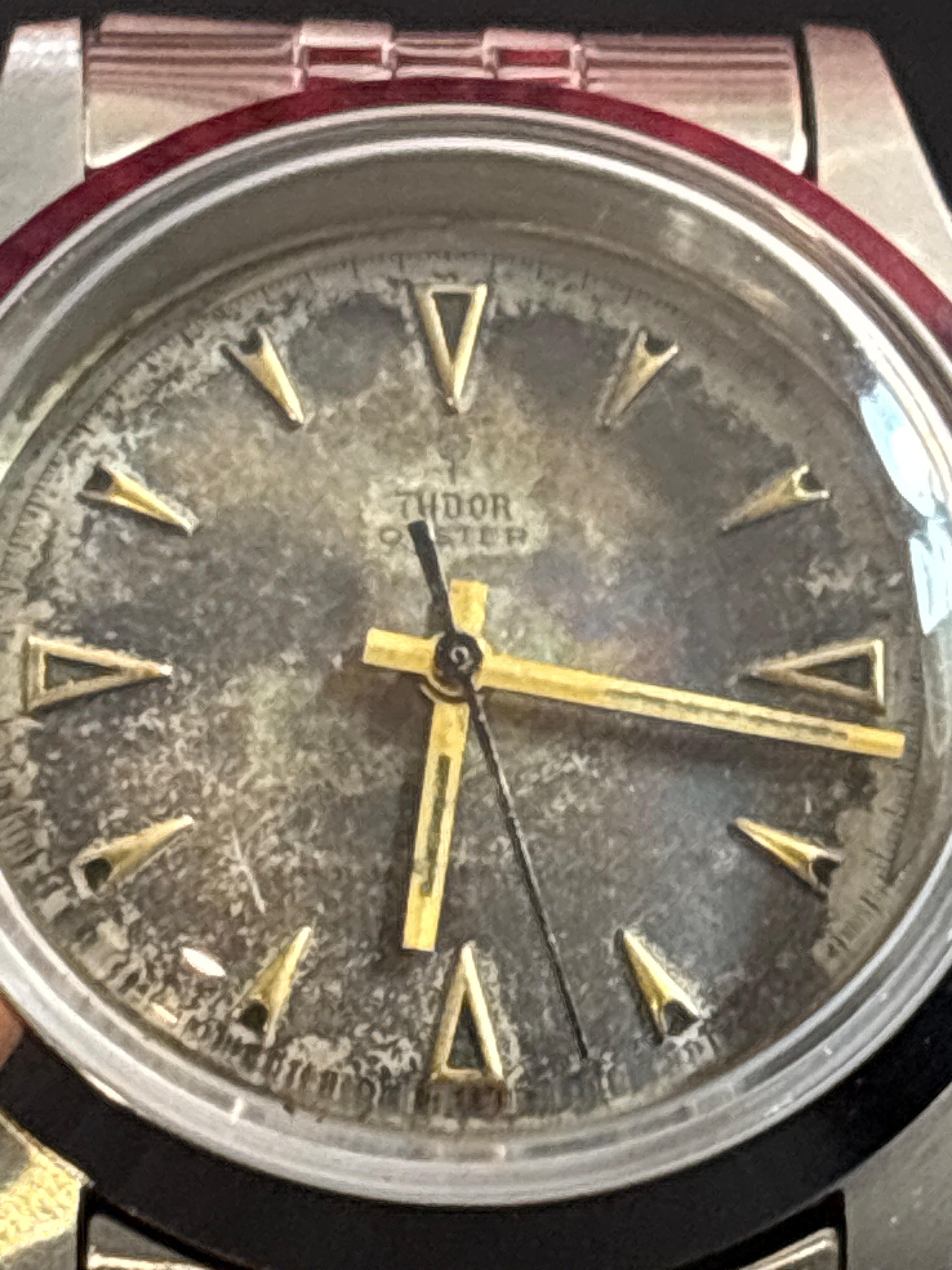 Tudor original tropical dial 34mm stainless steel aftermarket bracelet