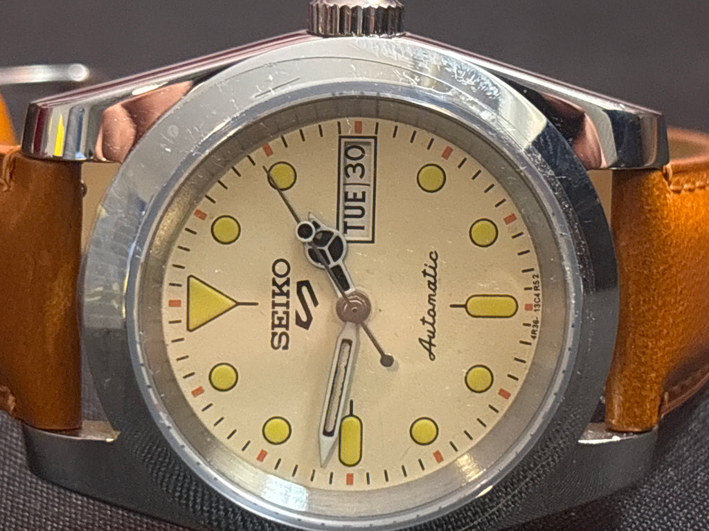 Custom mod day/date automatic 39mm mens watch