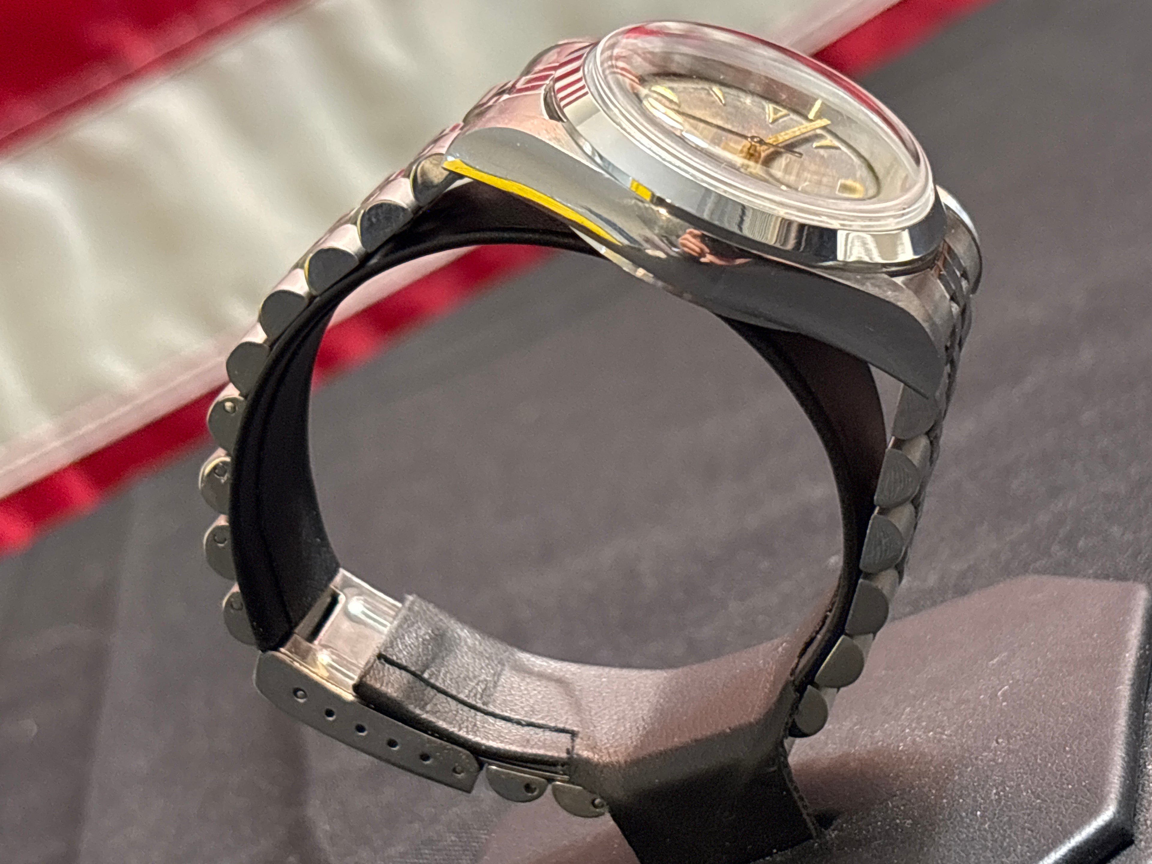 Tudor original tropical dial 34mm stainless steel aftermarket bracelet