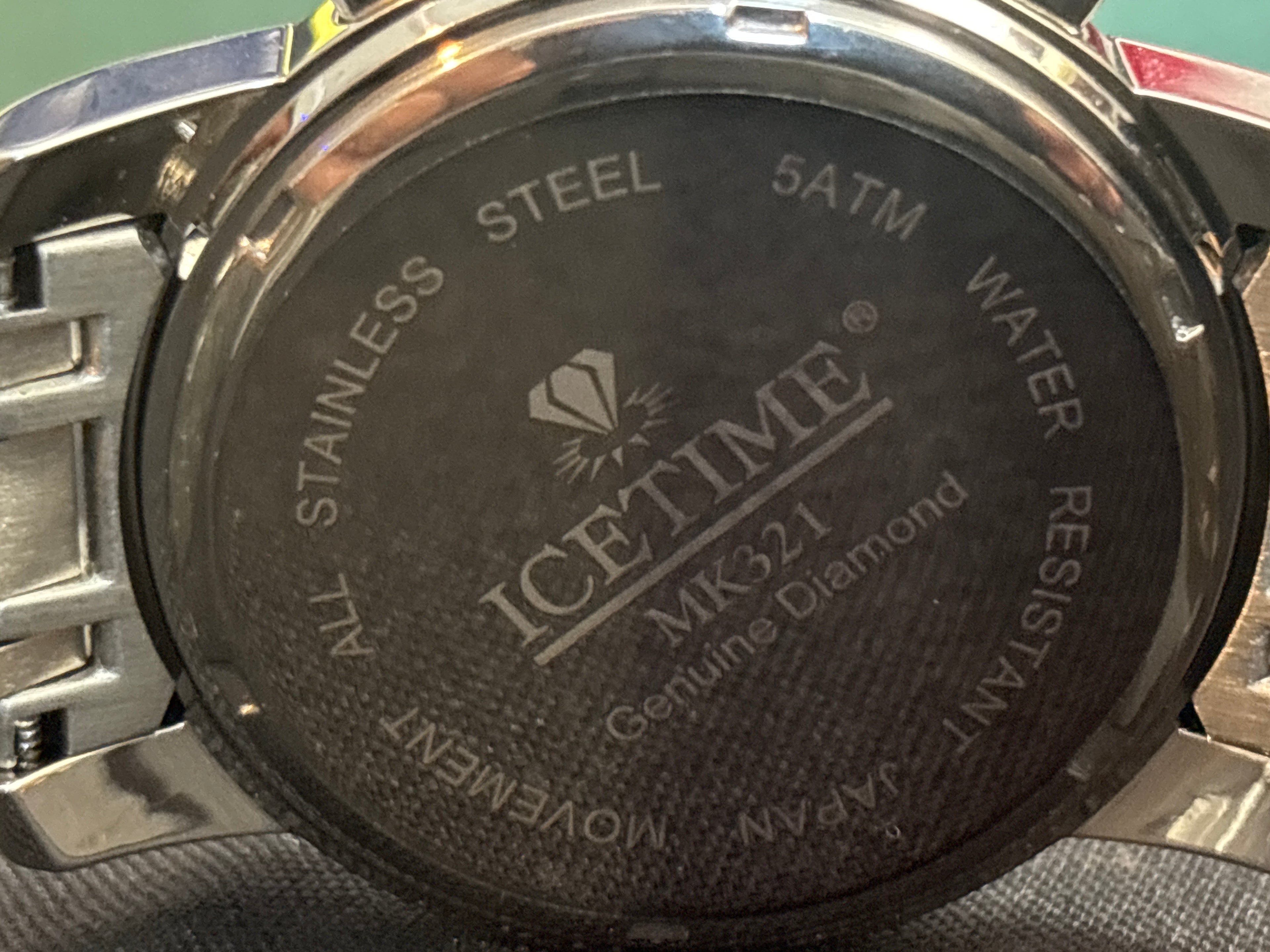 Icetime his/hers both full sets .10carat diamonds in each time piece.