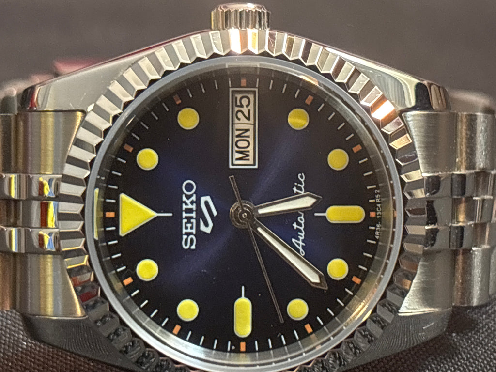 Custom mod day/date 36mm Automatic mens watch
