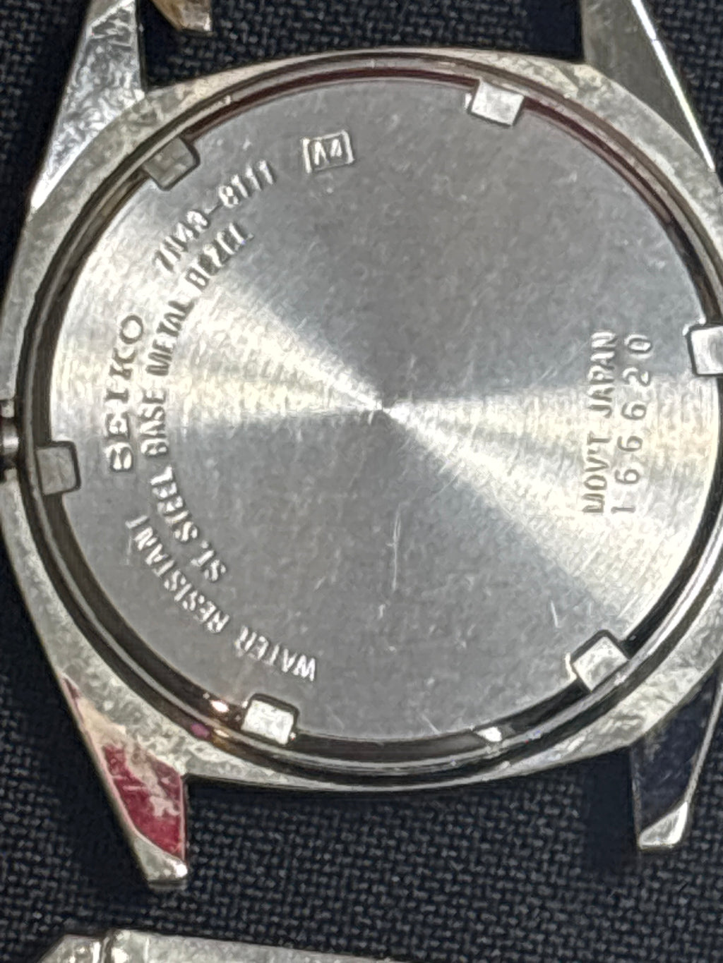 Watch Case Lot- Seiko/Citizen/Pulsar cases complete