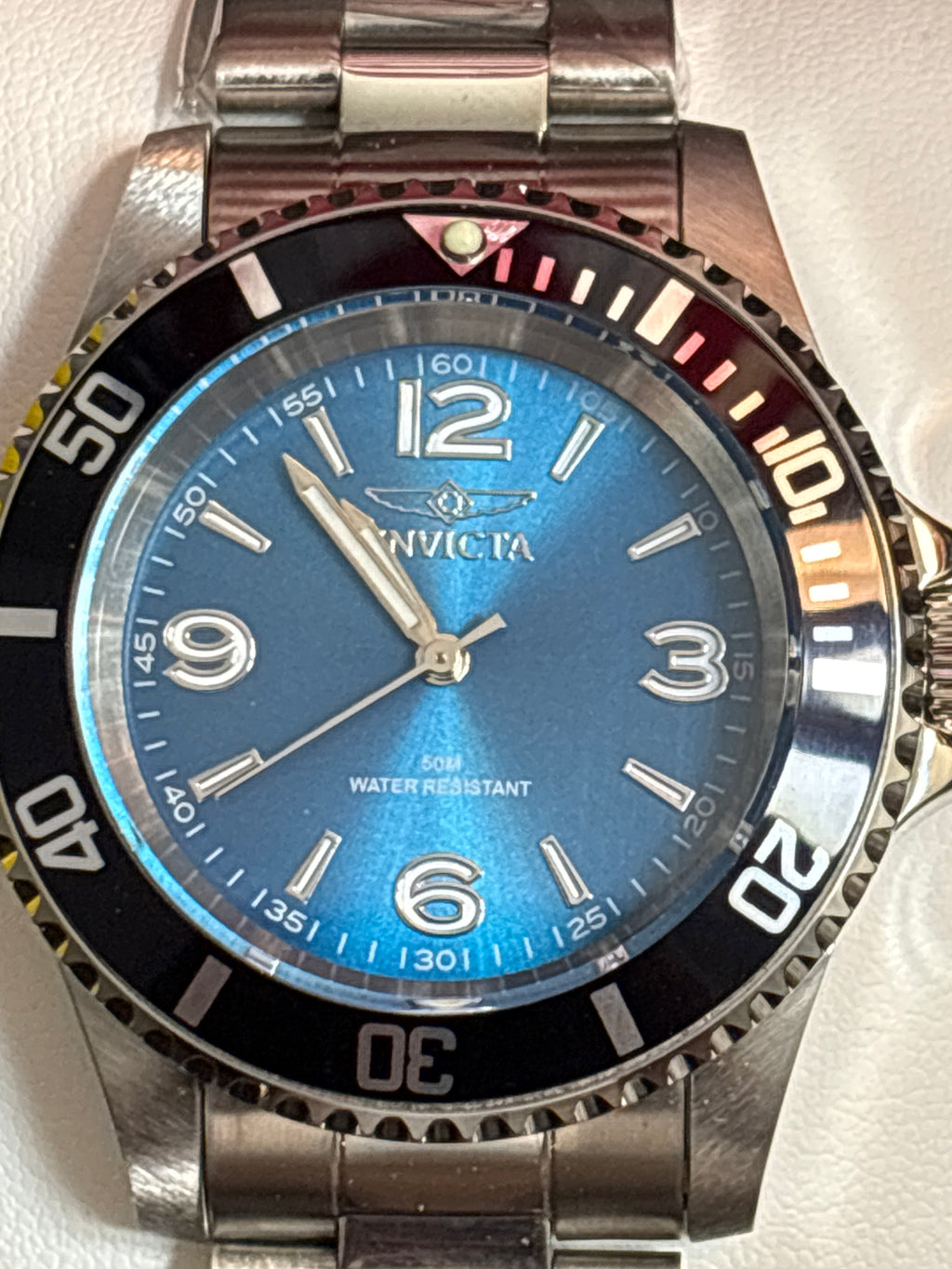 Invicta 69726 blue 40mm specialty diver on stainless steel bracelet mens watch