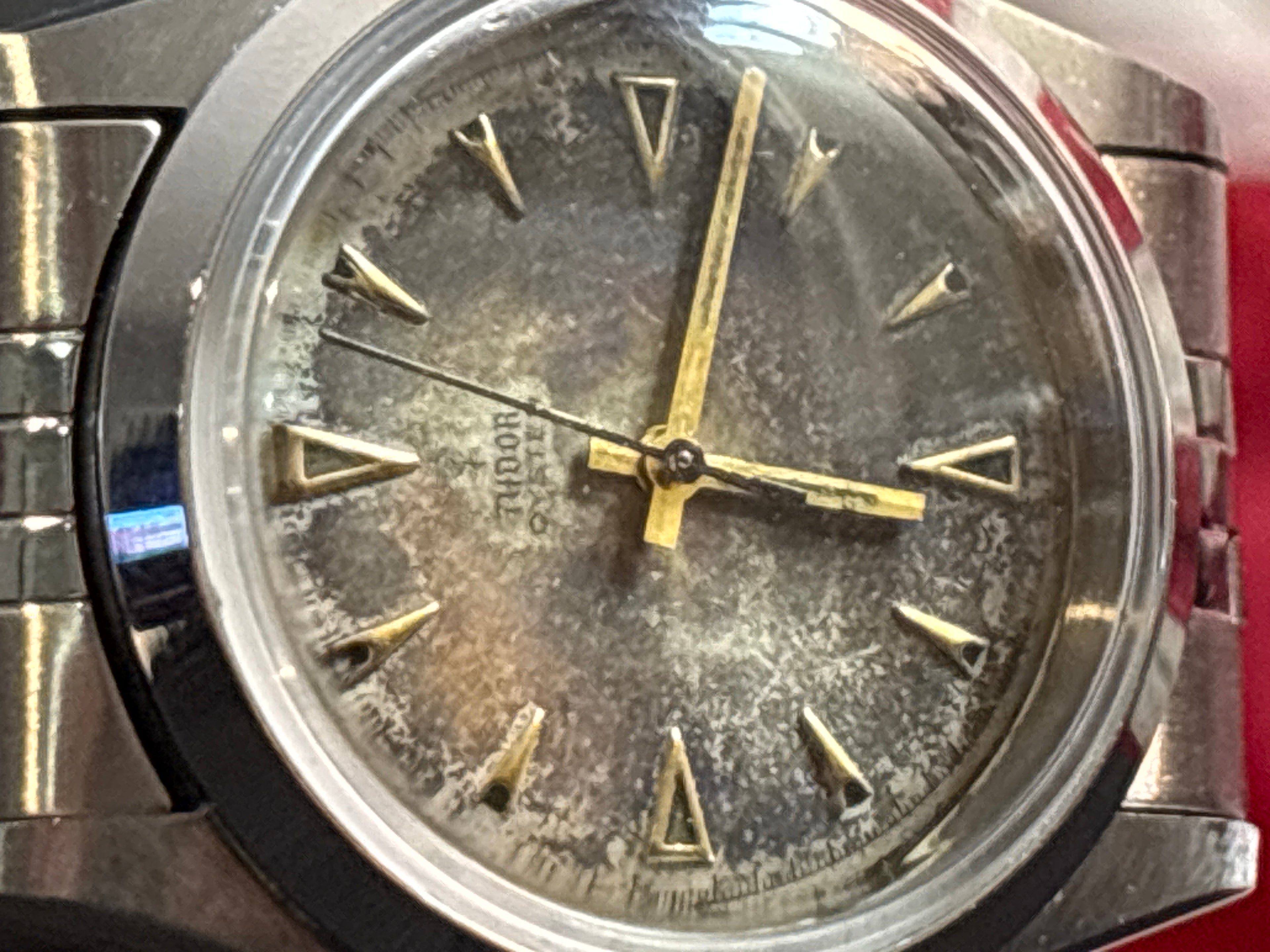 Tudor original tropical dial 34mm stainless steel aftermarket bracelet