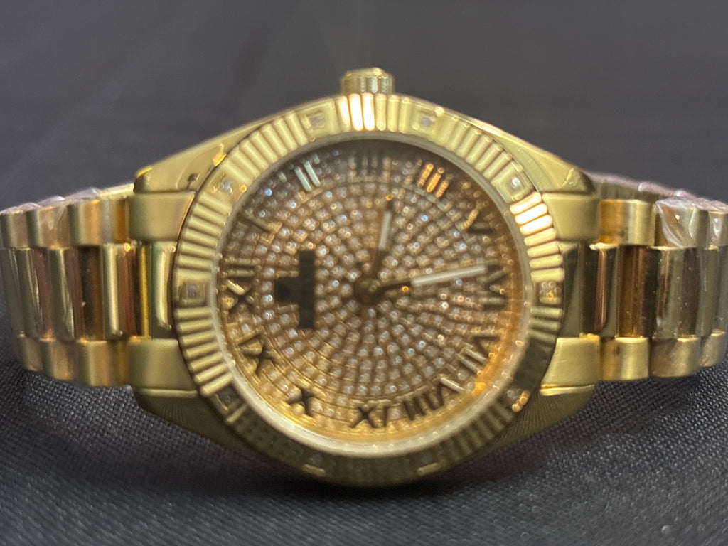 Icetime his/hers both full sets .10carat diamonds in each time piece.