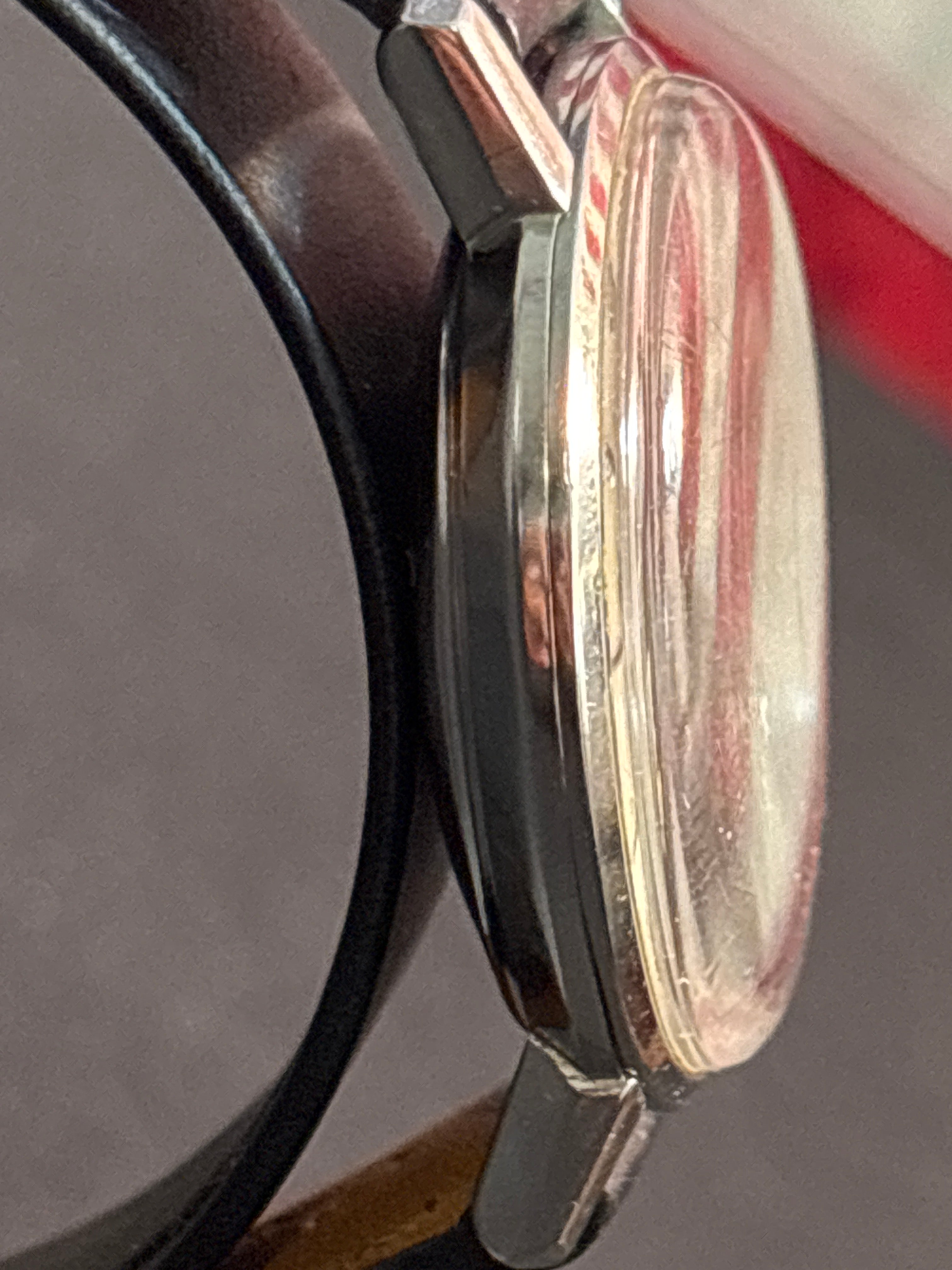 Original Omega Deville date Automatic/blk leather strap-omega buckle.