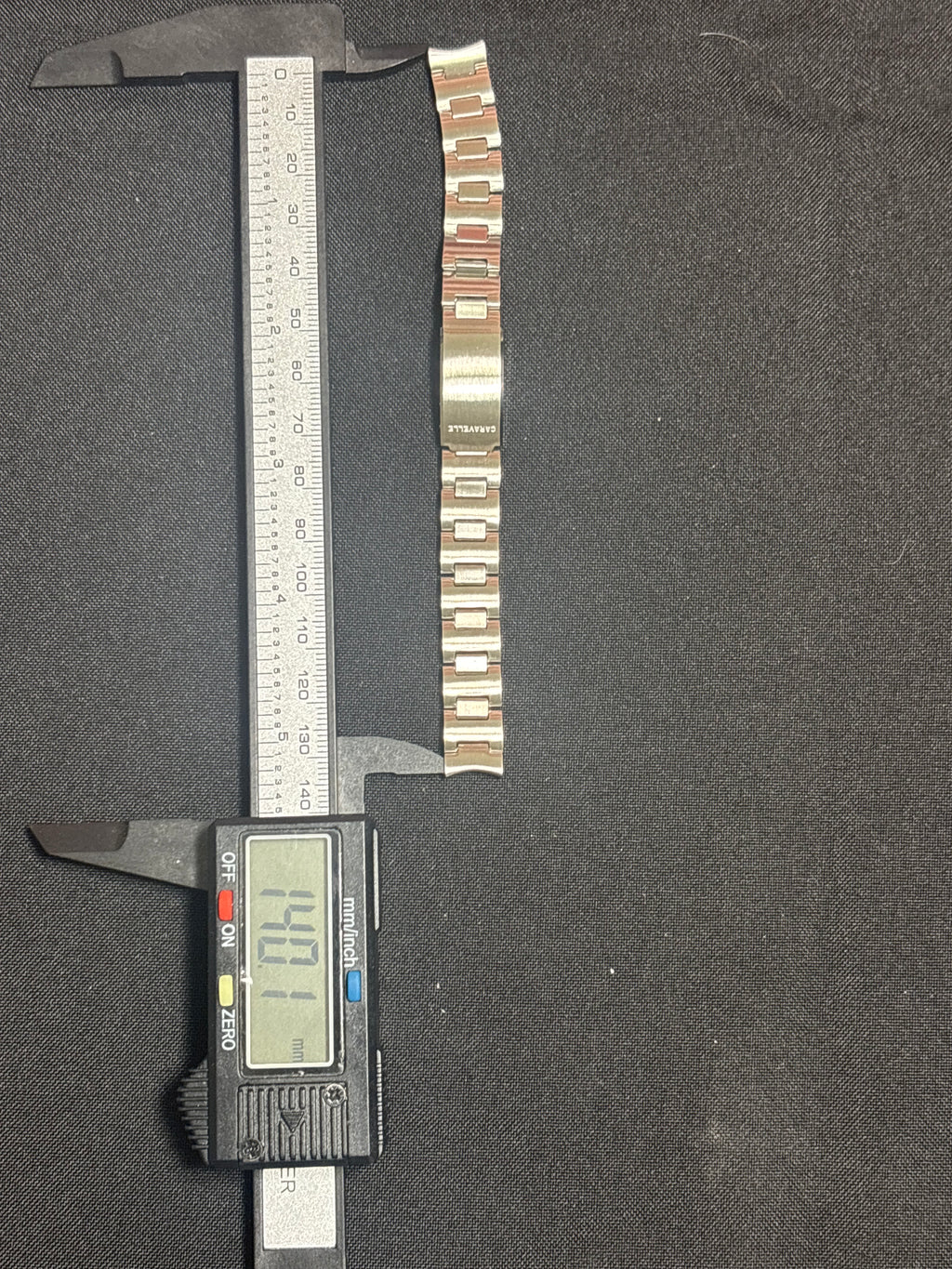 10mm Caravelle stainless watch bracelets for ladies