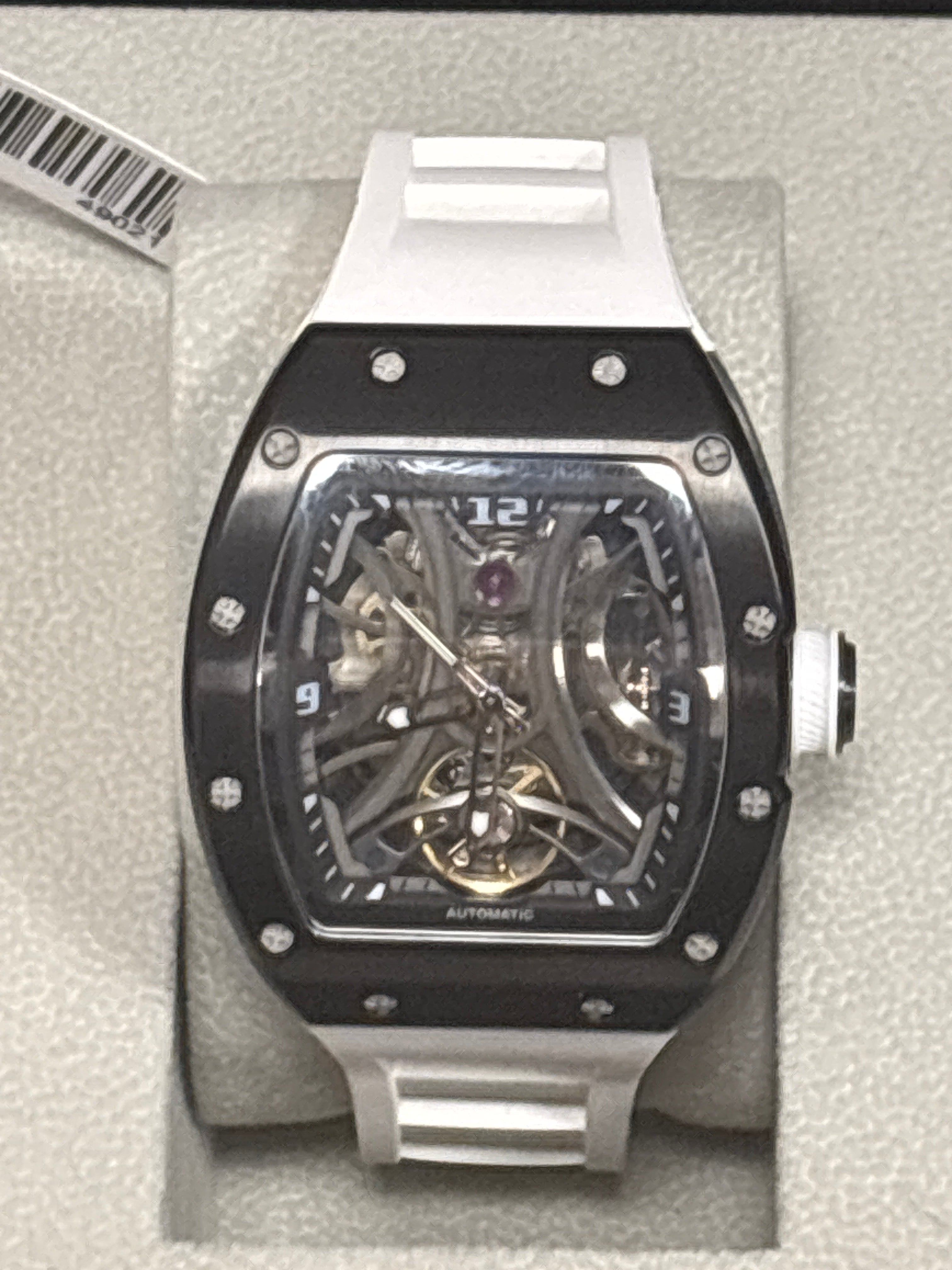 Invicta Automatic S1 Rally Primedrift white 41mm on white strap-Box n stickers