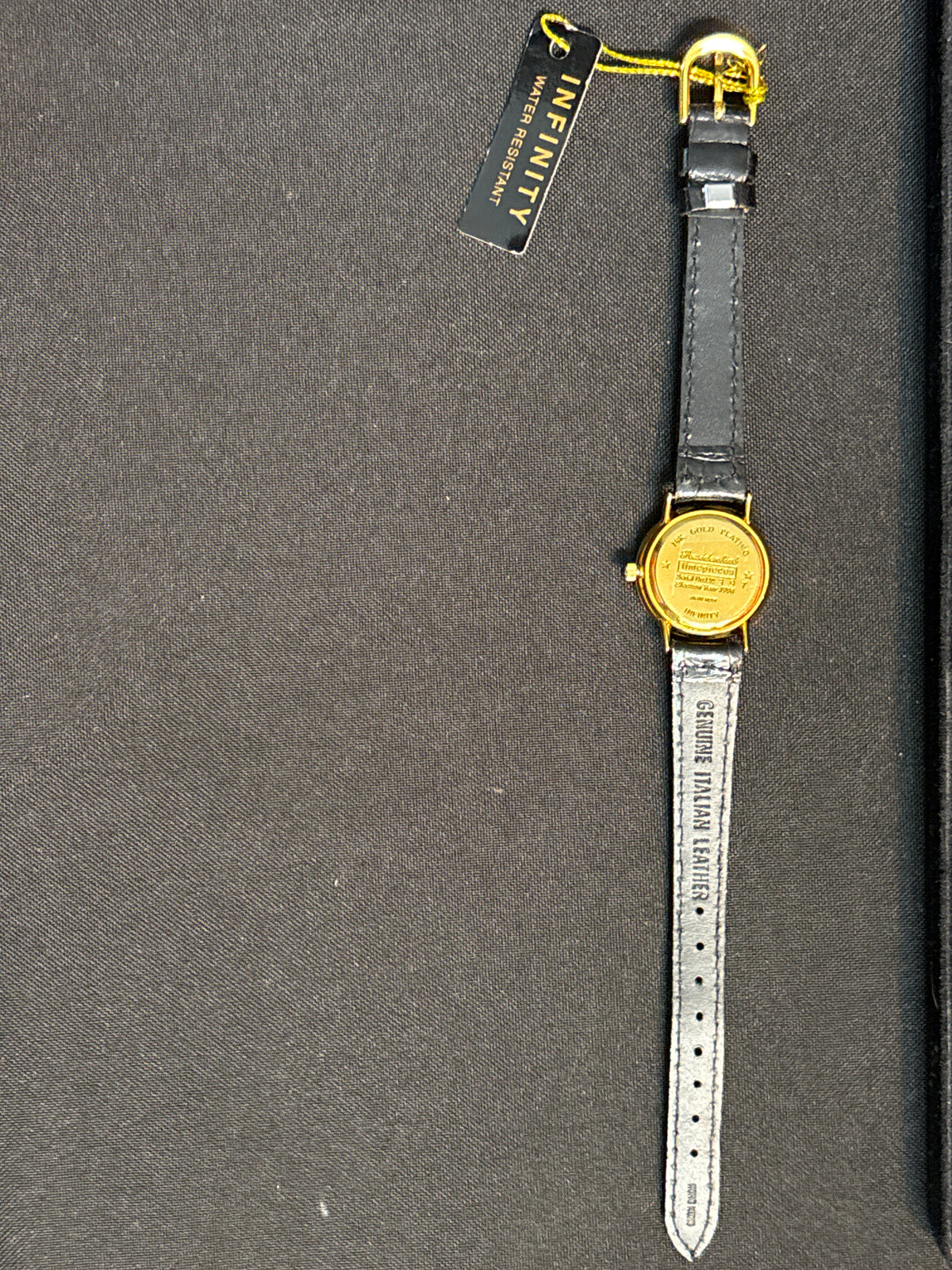 1995 limited edition #397 Presidents watch-18k gold plating