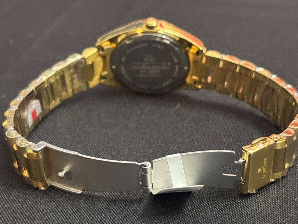 Icetime his/hers both full sets .10carat diamonds in each time piece.