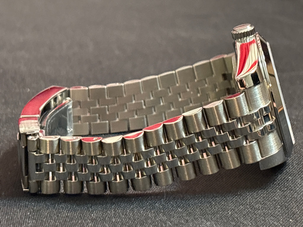 Custom mod datejust automatic mens watch
