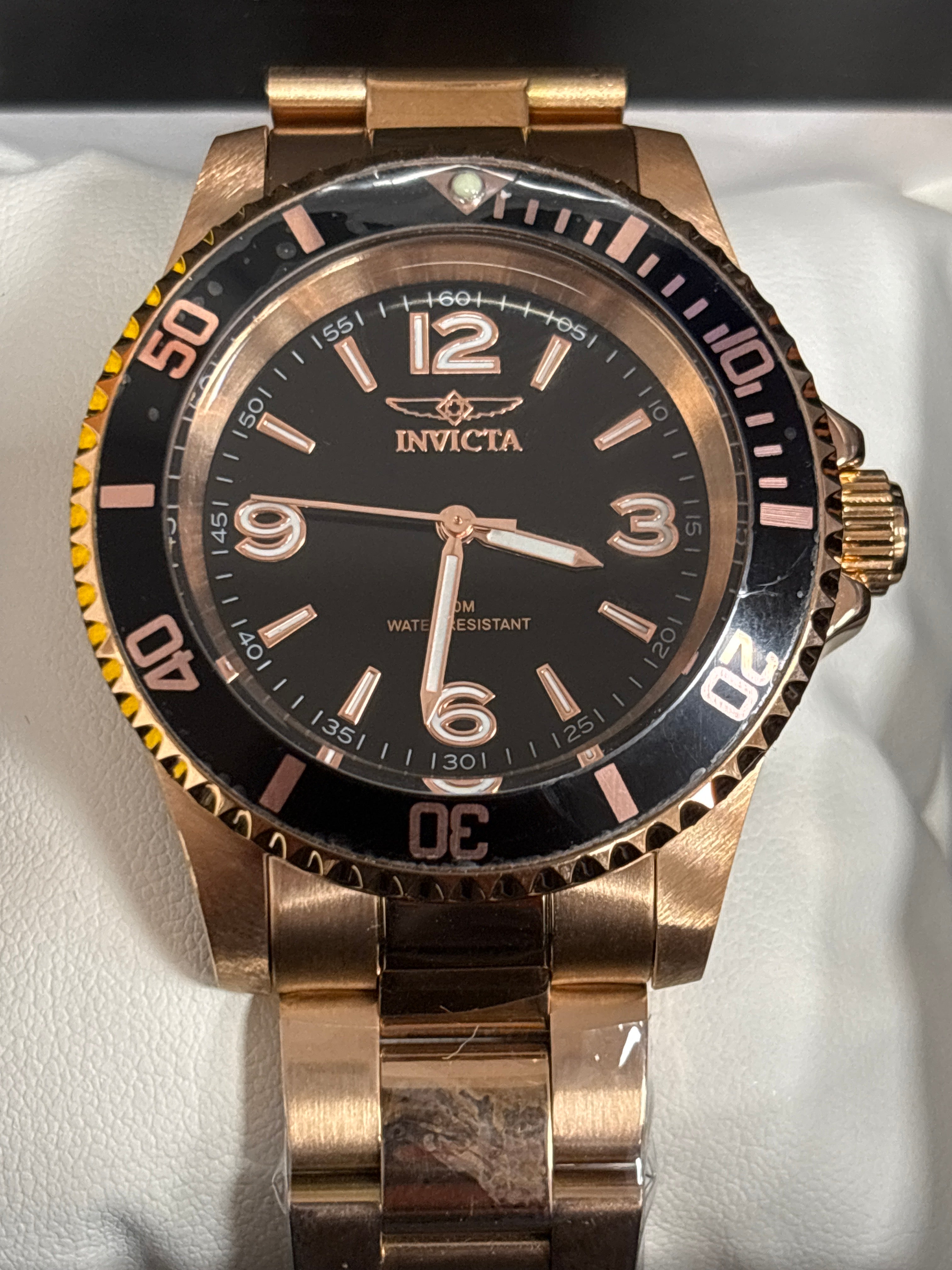 Brand New 2025 Rose Gold Invicta Mens Watch #69721 Specialty Diver