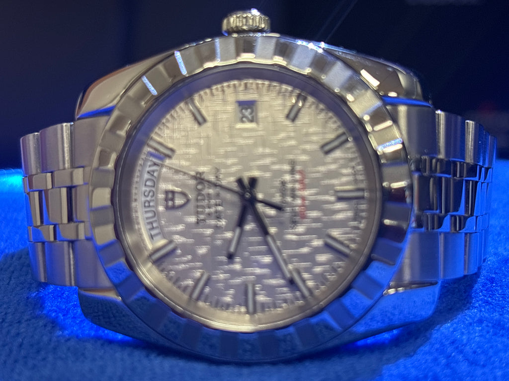 Tudor Classic Date/Day 41 Automatic ref-M23010-0012/7990 offers accepted…