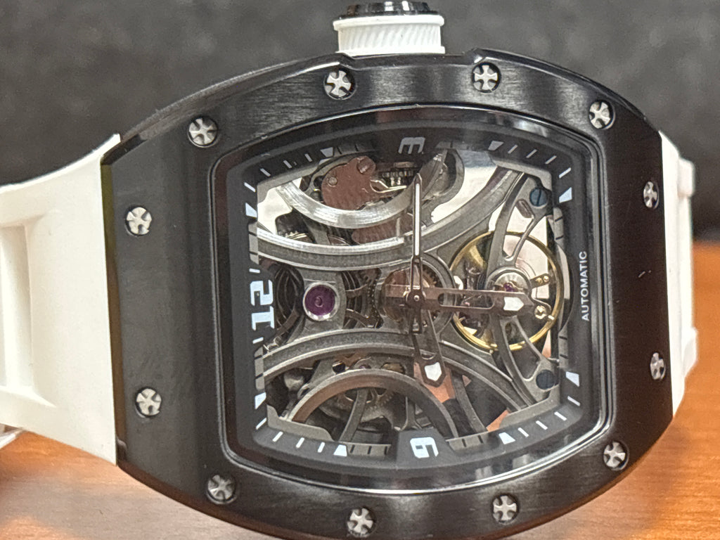 Invicta Automatic S1 Rally Primedrift white 41mm on white strap-Box n stickers