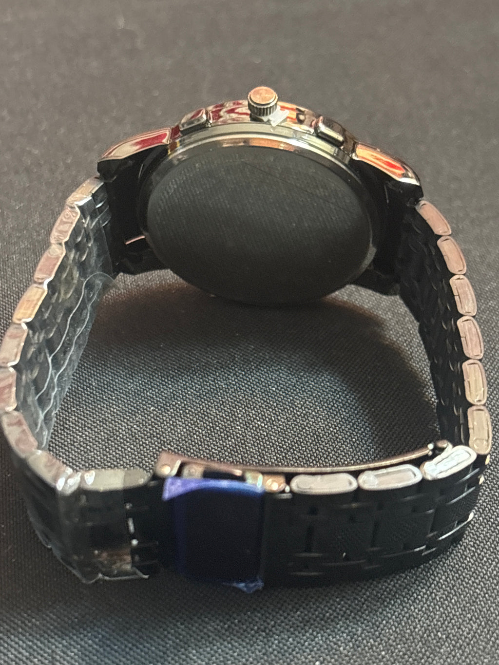 Oruss black/silver quartz watch