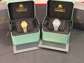 Icetime his/hers both full sets .10carat diamonds in each time piece.