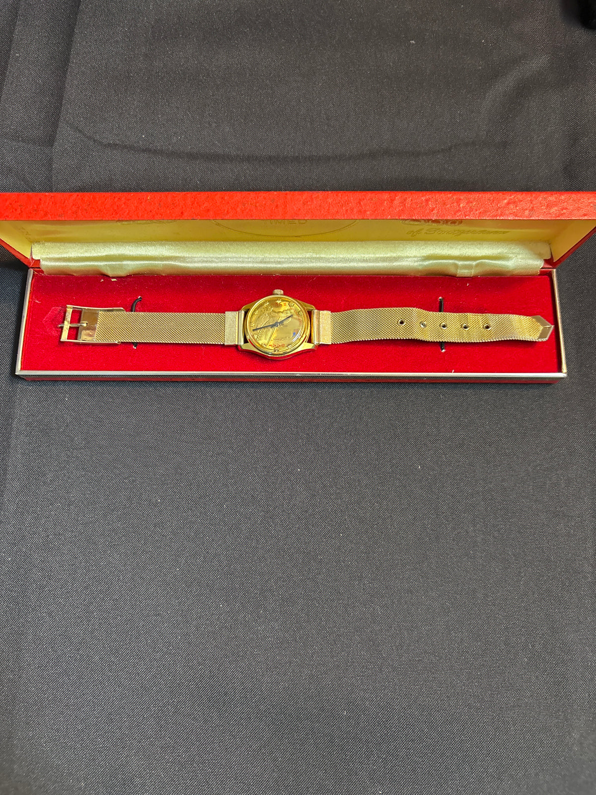 1776 bicentennial coin mechanical watch