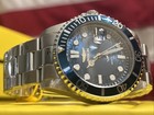 Invictas Blue Green Dial Pro Diver 43mm On SS Band Mens Watch #30019