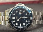 Invictas Blue Green Dial Pro Diver 43mm On SS Band Mens Watch #30019