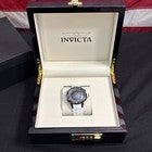 Invicta Celestial Smoke Grey Unisex Watch 69537 – Limited Edition Carbon Fiber Box Set