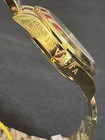 Invicta 39mm Speedway Chrono Quartz Skely Dial Gold Tone Band Mens Watch 50271