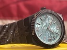 Invicta Specialty Blk/blue #70052 40mm Mens Watch On SS Bracelet