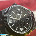 New Invicta Specialty #70053- Blk 40mm Mens Quartz Watch On Blk Stainless Band