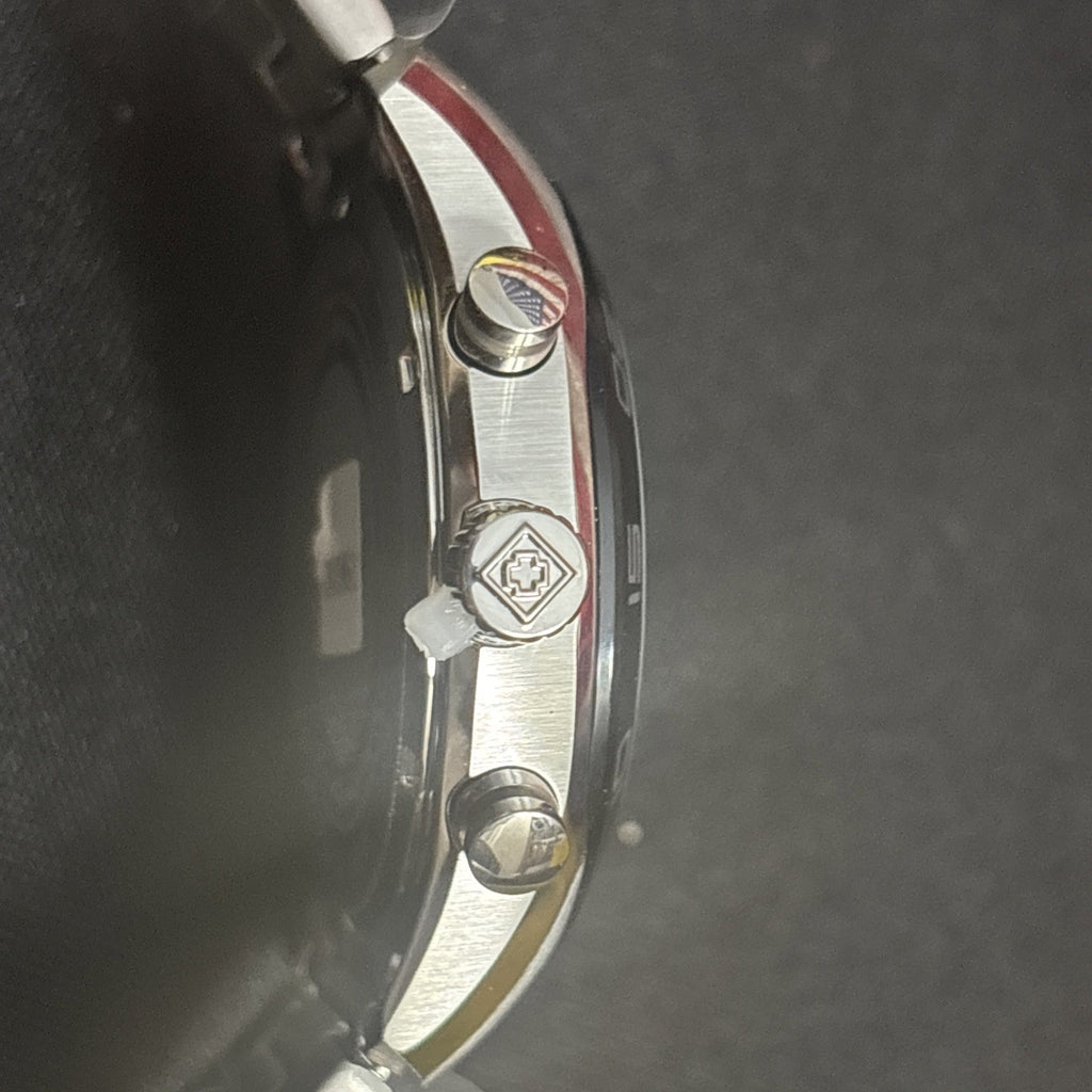 New Invicta Speedway 46.5mm Quartz Stainless Steel Mens Watch-full Set