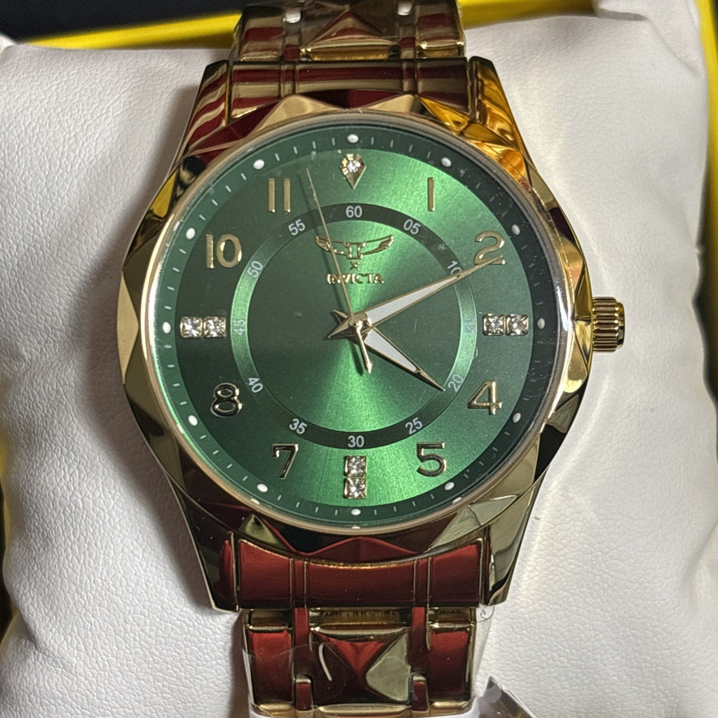 Invicta Specialty 41mn Gold Tone Hidden Clasp 69021 Great Buy!!!