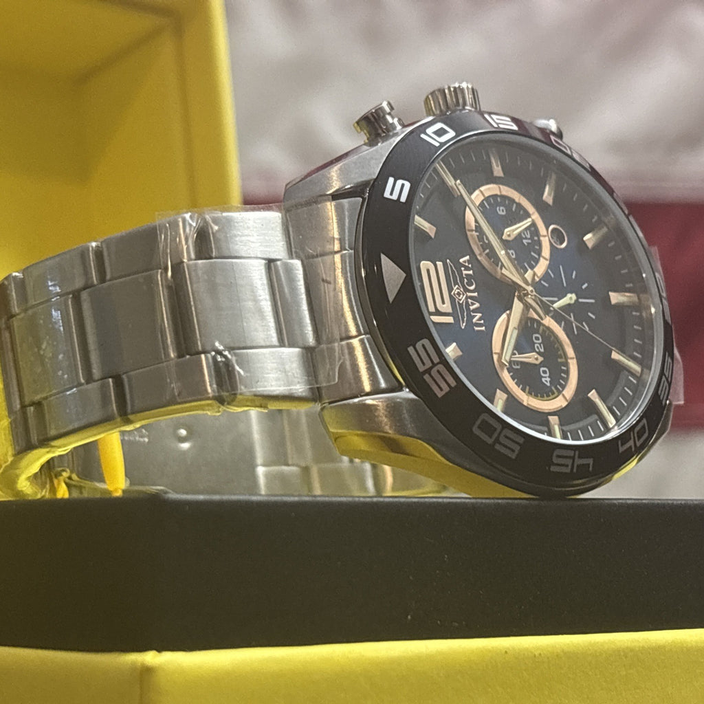 New Invicta Speedway 46.5mm Quartz Stainless Steel Mens Watch-full Set