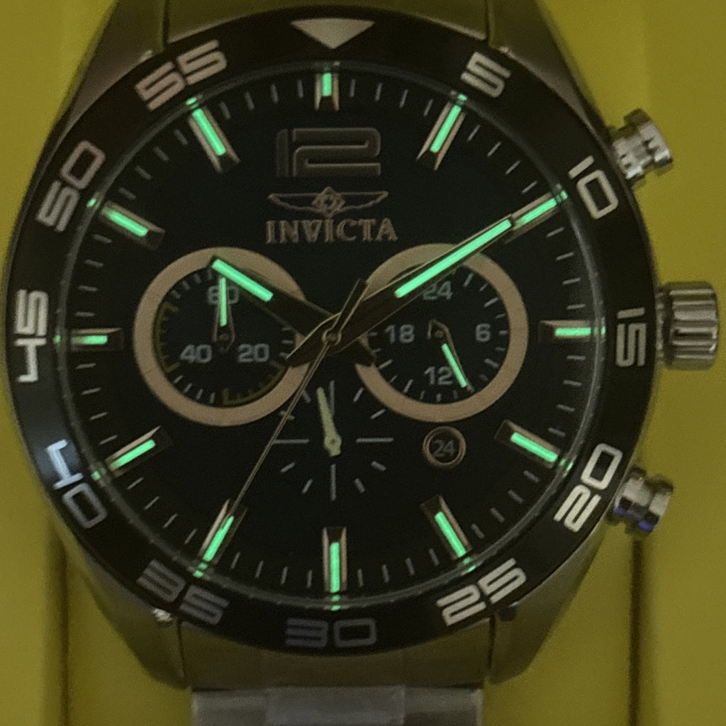 New Invicta Speedway 46.5mm Quartz Stainless Steel Mens Watch-full Set