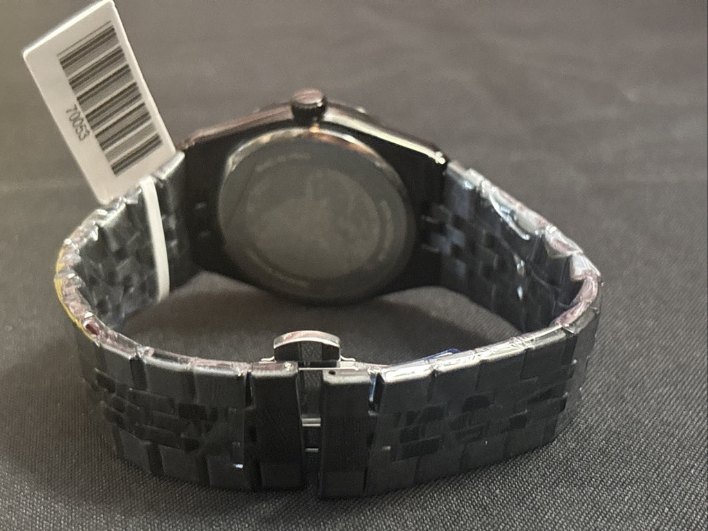 New Invicta Specialty #70053- Blk 40mm Mens Quartz Watch On Blk Stainless Band