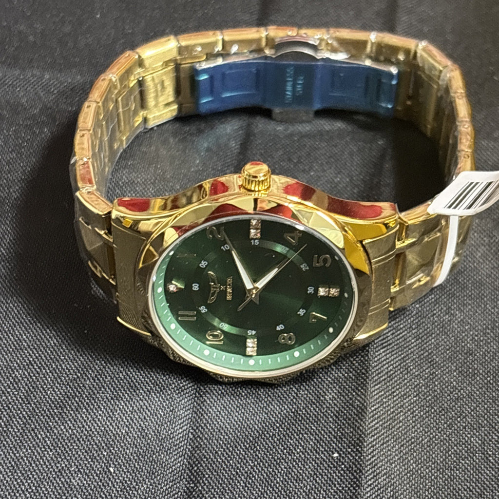 Invicta Specialty 41mn Gold Tone Hidden Clasp 69021 Great Buy!!!