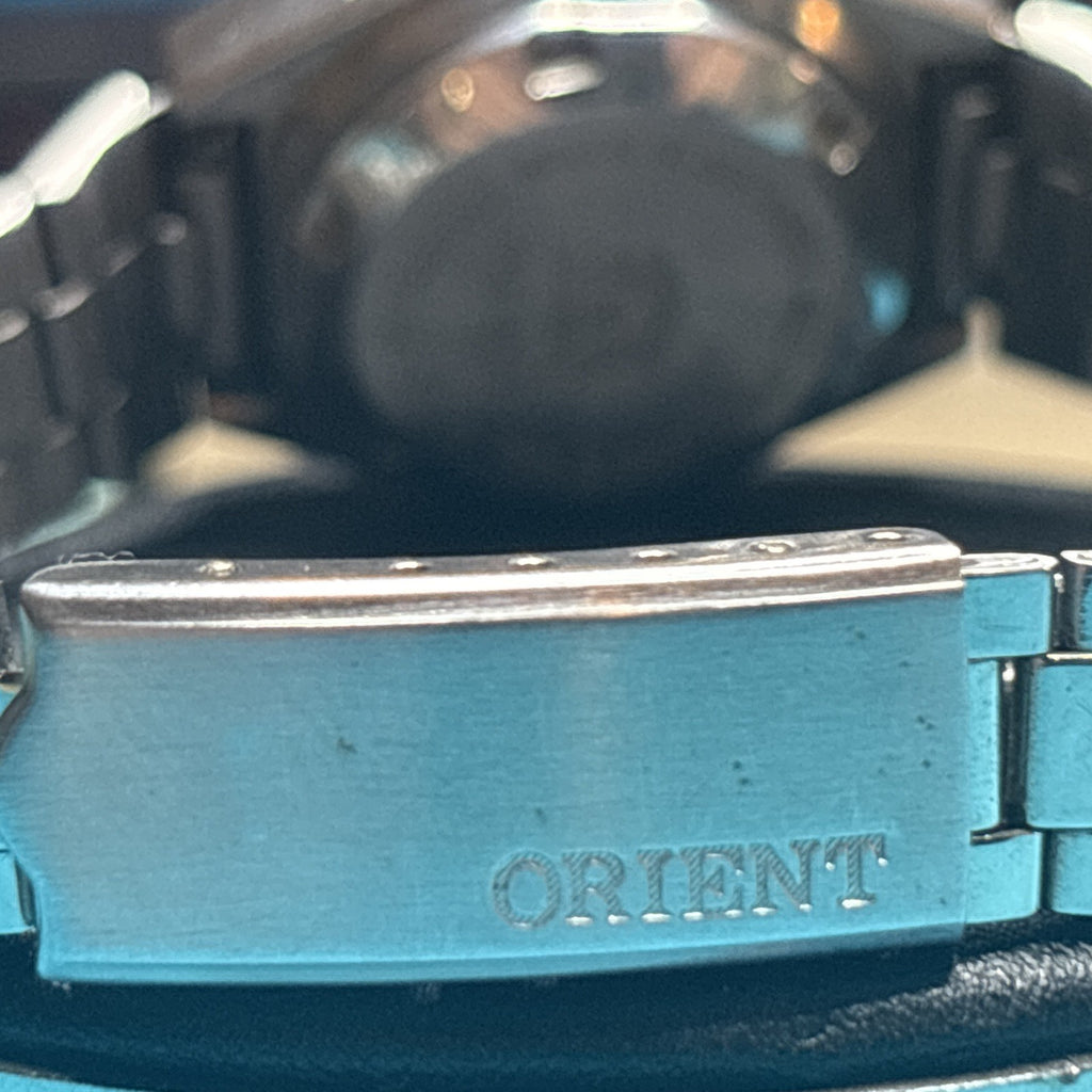 Orient 3 Star Green  Automatic Ladies Watch SS bracelet