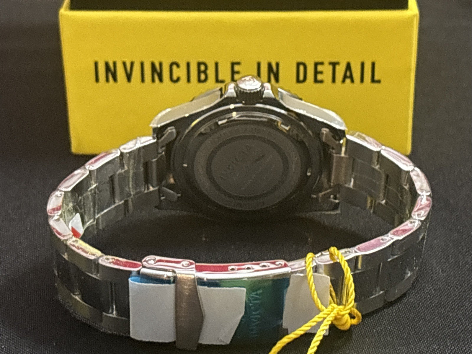 Invicta Blk N Blu pro diver #50940 40mm Mens Watch SS Bracelet