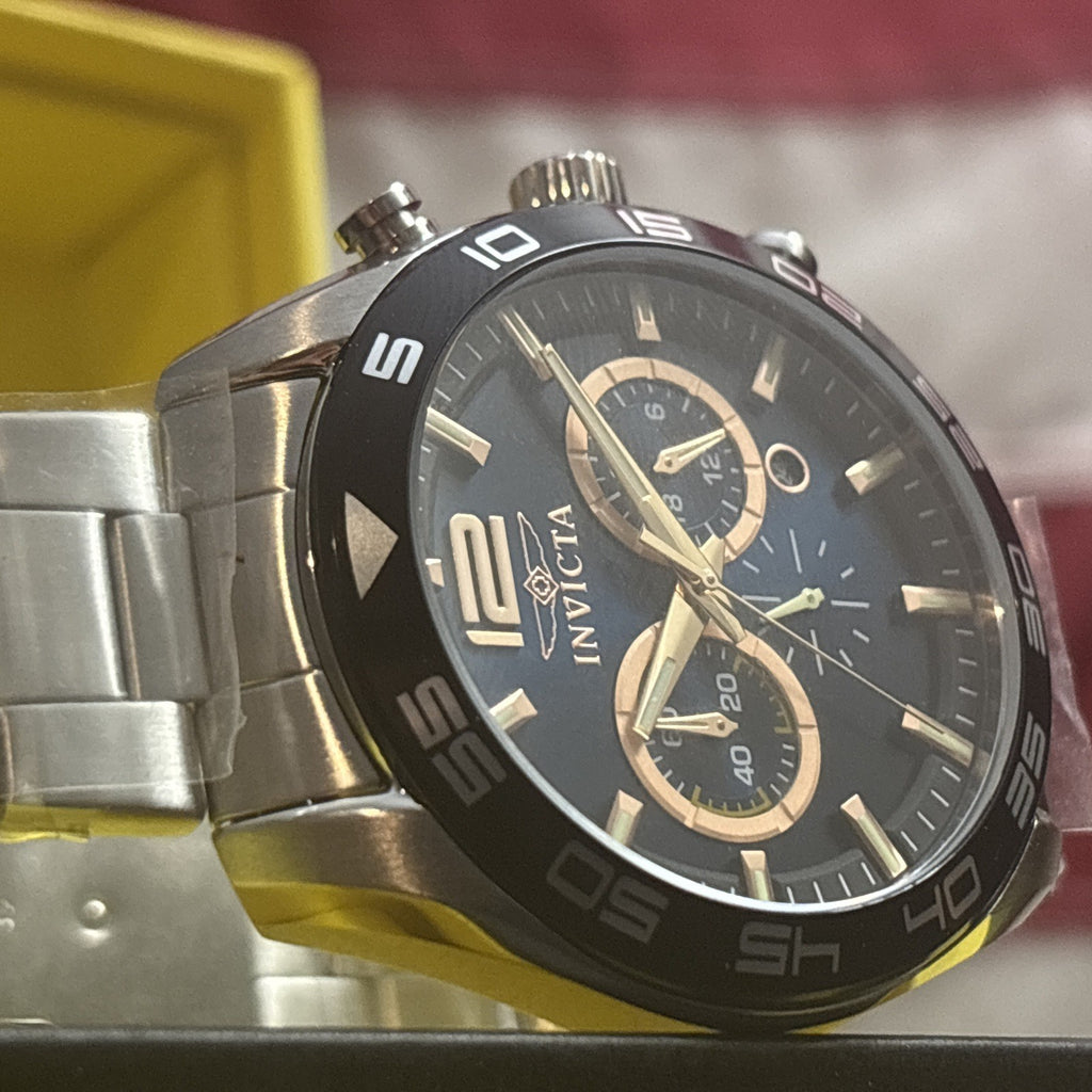 New Invicta Speedway 46.5mm Quartz Stainless Steel Mens Watch-full Set
