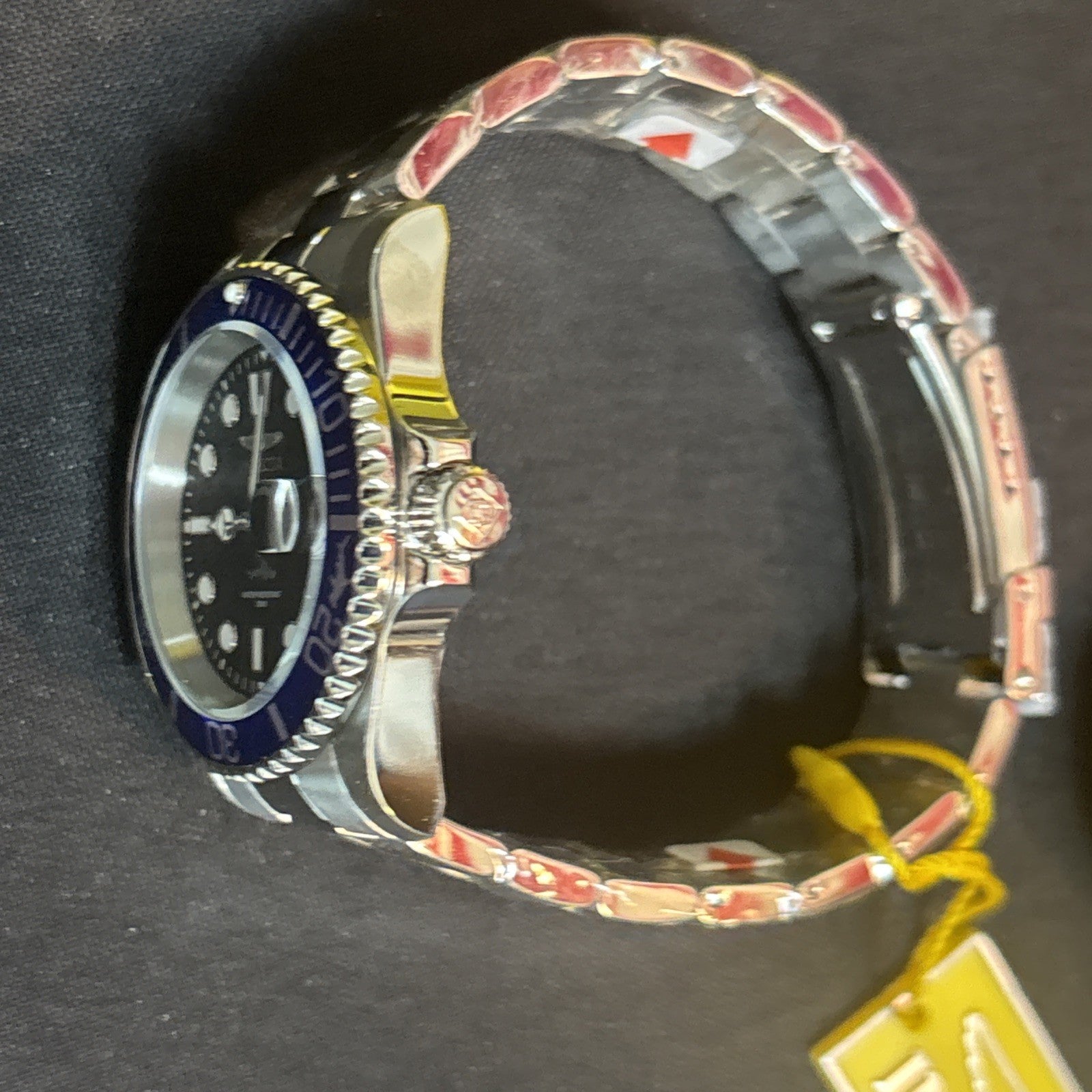 Invicta Pro Diver Blk N Blue Men’s Quartz Watch 42mm,Steel 50828