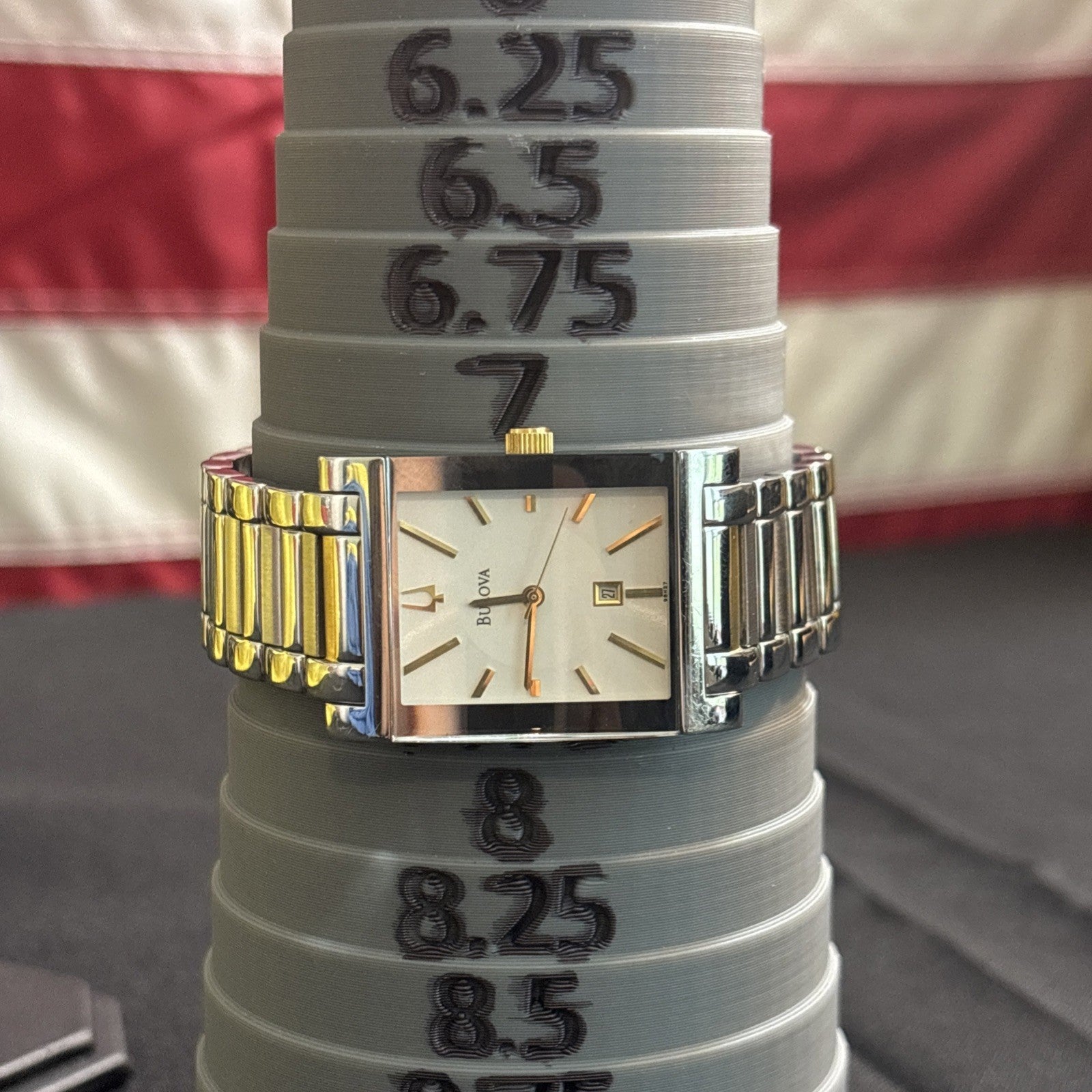Bulova Tank Mens C9671205 New Old Stock No Box
